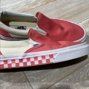 Pink / Coral  Vans slip ins worn once size 7